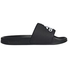 ADIDAS klapki unisex wodoodporne gumowe Adilette GZ3779 czarne, Kolor: czarny, Waga: 0.2, Rozmiar: 7, 2 zdjęcie