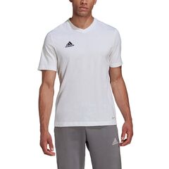 ADIDAS t-shirt męski treningowy koszulka sportowa Entrada HC0452 biała, Kolor: biały, Waga: 0.2, Rozmiar: S, 4 zdjęcie