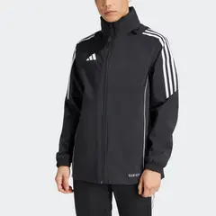 ADIDAS kurtka damska przeciwdeszczowa treningowa IP6668 czarna, Kolor: czarny, Waga: 0.2, Rozmiar: M, 6 zdjęcie