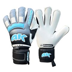 4KEEPERS rękawice bramkarskie treningowe dla dzieci CHAMP JUNIOR VI HB 2.0 szare, Kolor: szary, Waga: 0.2, Rozmiar: 3