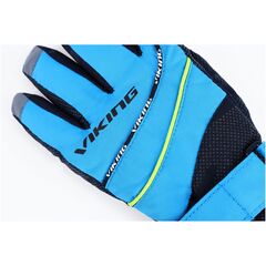 VIKING MATE SKI rękawiczki zimowe dla dzieci narciarskie niebieskie, Kolor: niebieski, Waga: 0.2, Rozmiar: 4, 4 zdjęcie