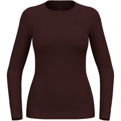 ODLO koszulka termoaktywna damska z długim rękawem brązowa, Kolor: brązowy, Waga: 0.2, Rozmiar: L, 3 zdjęcie