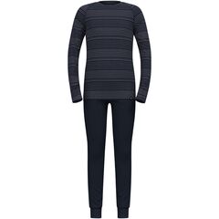 ODLO bielizna termoaktywna dziecięcia komplet spodnie i bluza granatowy, Kolor: granatowy, Waga: 0.2, Rozmiar: 152, 2 zdjęcie