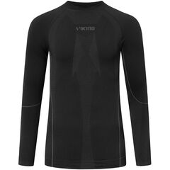 VIKING EIGER odzież termiczna męska komplet bluzka i spodnie czarne, Kolor: czarny, Waga: 0.2, Rozmiar: S, 4 zdjęcie