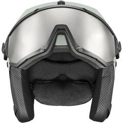 UVEX INSTINCT VISOR kask narciarski hardshell z goglami zielony, Kolor: zielony, Waga: 1, Rozmiar: 53-56, 5 zdjęcie