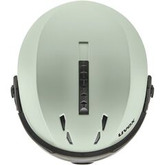 UVEX INSTINCT VISOR kask narciarski hardshell z goglami zielony, Kolor: zielony, Waga: 1, Rozmiar: 53-56, 3 zdjęcie