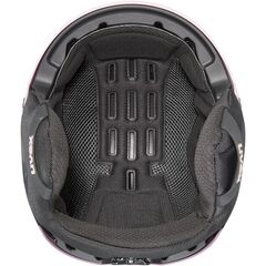 UVEX STANCE kask narciarski hardshell z regulacją różowy, Kolor: różowy, Rozmiar: 51-55, 4 zdjęcie