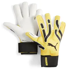 PUMA rękawice bramkarskie meczowe Ultra Ultimate Hybrid żółte, Kolor: żółty, Waga: 0.2, Rozmiar: 10