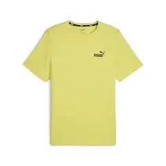 PUMA t-shirt męski koszulka bawełniana Essentials żółta, Kolor: żółty, Waga: 0.2, Rozmiar: M
