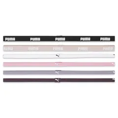 PUMA opaski na głowę do ćwiczeń zestaw 6 sztuk 053452-30