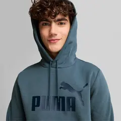 PUMA bluza męska z kapturem bawełniana ESS Big Logo Hoodie szara, Kolor: szary, Waga: 0.4, Rozmiar: S, 4 zdjęcie
