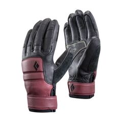 BLACK DIAMOND Rękawice damskie WOMEN'S SPARK PRO GLOVES, Kolor: czerwony, Waga: 0.5, Rozmiar: M