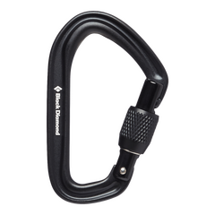 Black Diamond Zakręcany Karabinek Hotforge Screw Gate Cara czarny