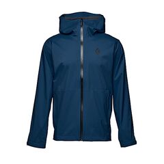 Black Diamond Kurtka przeciwdeszczowa męska M Stormline Stretch Rain Shell Indigo r. S