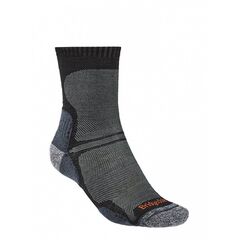 Bridgedale Skarpety męskie Hike ultralight T2 crew merino performance czarne, Kolor: czarny, Waga: 1, Rozmiar: L (44-47)