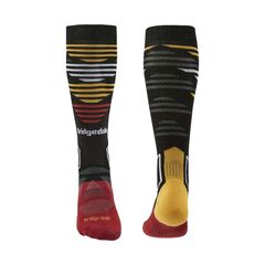 Bridgedale Skarpety męskie Ski Lightweight Merino Performance Over Calf graphite / red r. L ( 44- 47 )