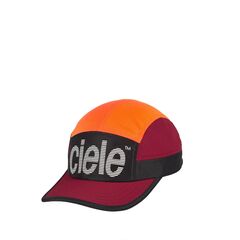 Ciele Athletics Czapka biegowa z daszkiem - GOCAP SC STANDARD STRIPE RED ROCKS