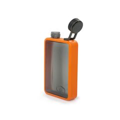 GSI Outdoors Piersiówka Boulder Flask orange, Kolor: pomarańczowy, Waga: 1, Pojemność (litry): 0.295