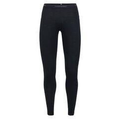 Icebreaker Legginsy damskie merino W 200 Oasis czarne, Kolor: czarny, Waga: 1, Rozmiar: S