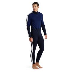 Icebreaker Leginsy męskie M 200 Sonebula Leggings midnight navy / snow r. S
