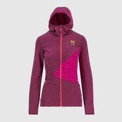 Karpos Bluza damska Nuvolau Fleece Raspberry / Cabernet r. M