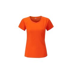Rab Koszulka damska INTERVAL TEE WMNS YOKO pomarańczowa, Kolor: inny, Waga: 0.5, Rozmiar: S