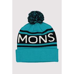Mons Royale Czapka Unisex PomPom Logo Marina /Black, Waga: 0.5