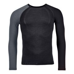 Ortovox Koszulka męska 120 Competition Light Long Sleeve M black raven, Kolor: czarny, Waga: 0.5, Rozmiar: XXL