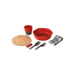 Robens Zestaw naczyń LEAF MEAL KIT FIRE czerwone