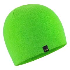 Salewa Czapka z wełny merino Sella Ski Beanie zielona