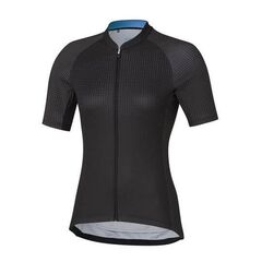 Shimano Koszulka rowerowa damska W's Mizuki Jersey czarna, Kolor: czarny, Waga: 0.5, Rozmiar: S