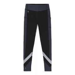 Smartwool Legginsy damskie Merino Sport Fleece Colorblock Tight, Black r. XS