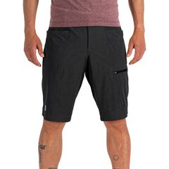 Sportful Spodenki rowerowe męskie Giara Overshort czarne, Kolor: czarny, Waga: 0.5, Rozmiar: XL