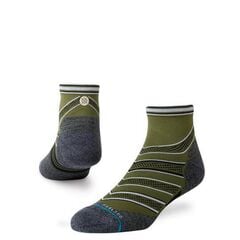 Stance Skarpetki biegowe CONFLICTED QUARTER green L (43-47)