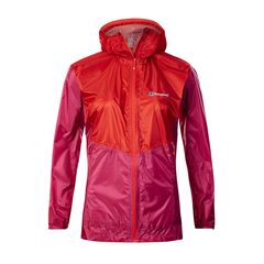 Berghaus Kurtka damska FAST HIKE SHELL JKT AF  PINK PEACOCK/VOLCANO r. M