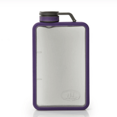 GSI Outdoors - Piersiówka Boulder Flask 6 oz.purple, Kolor: fioletowy, Waga: 1, Pojemność (litry): 0.177