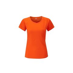 Rab Koszulka damska INTERVAL TEE WMNS YOKO pomarańczowa, Kolor: inny, Waga: 0.5, Rozmiar: L