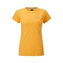 Rab Koszulka damska STANCE TEE żółta, Kolor: pomarańczowy, Waga: 0.5, Rozmiar: L