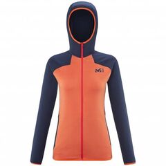 Millet Bluza damska Seneca Hoodie czerwona, Kolor: pomarańczowy, Waga: 2, Rozmiar: XS
