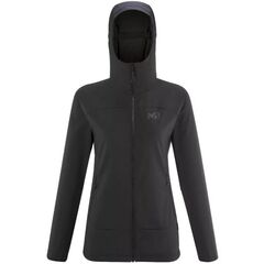 Millet Kurtka softshell damska Fusion Shield Hoodie czarna, Kolor: czarny, Waga: 2, Rozmiar: S