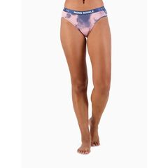 Mons Royale Figi damskie Folo Brief-Denim Tie Dye, Kolor: niebieski, Waga: 1.5, Rozmiar: S