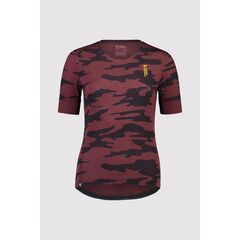 Mons Royale Koszulka rowerowa damska Cadence Tee Chocolate Camo r. M