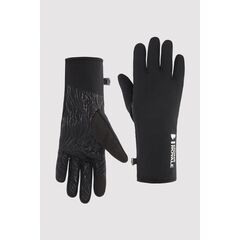 Mons Royale Rękawiczki merino Unisex Amp Wool Fleece Glove czarne, Kolor: czarny, Waga: 0.5, Rozmiar: L