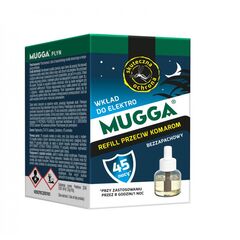 Mugga Wkład do ELEKTRO na komary, meszki, owady na 45 nocy 35 ml