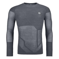 Ortovox Koszulka męska Merino Thermovent szara, Kolor: szary, Waga: 1, Rozmiar: XL