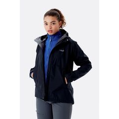 Rab Kurtka membranowa damska Downpour Eco Jacket Black r. S