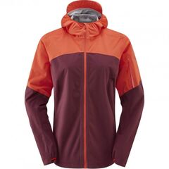 Rab Kurtka membranowa (biegowa) damska Kinetic Ultra Jacket czerwona, Waga: 1, Rozmiar: S