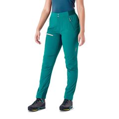 Rab Spodnie damskie Ascendor Light Pants Atlantis, Kolor: zielony, Waga: 1, Rozmiar: S