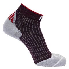 Salomon Skarpetki ULTRA ANKLE DX+SX Maverick / Racing Red r. S ( 36-38 )