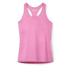 Smartwool Top damski Merino Sport 120 Racerback Tank różowy, Kolor: różowy, Waga: 0.5, Rozmiar: L